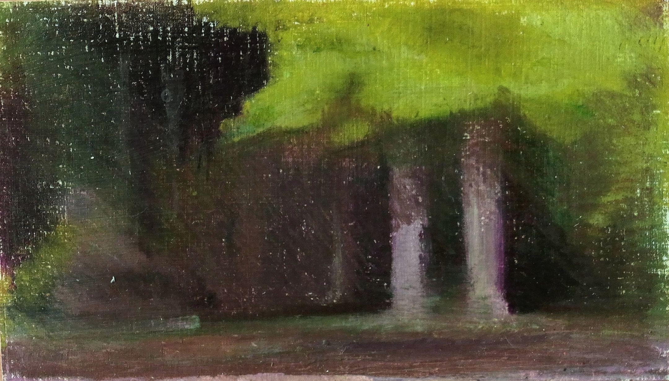 Two Purple Trunks in the woods &mdash; Jasmin Harell