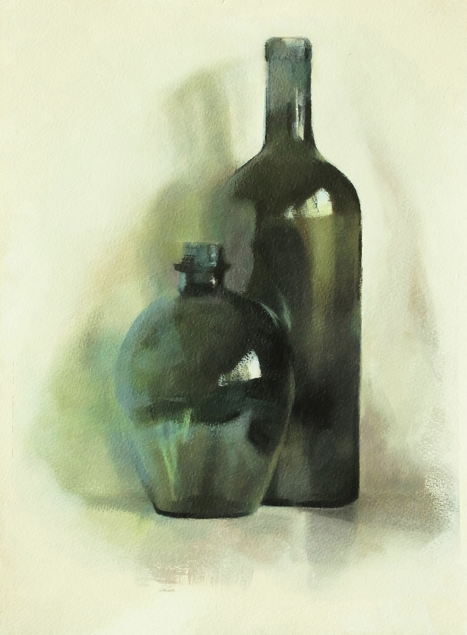 Reflections with two Bottles &mdash; Jasmin Harell