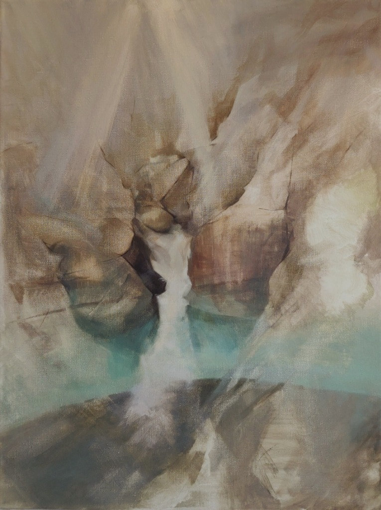 Untitled &mdash; Fine art oil painting on canvas by Jasmin Harell